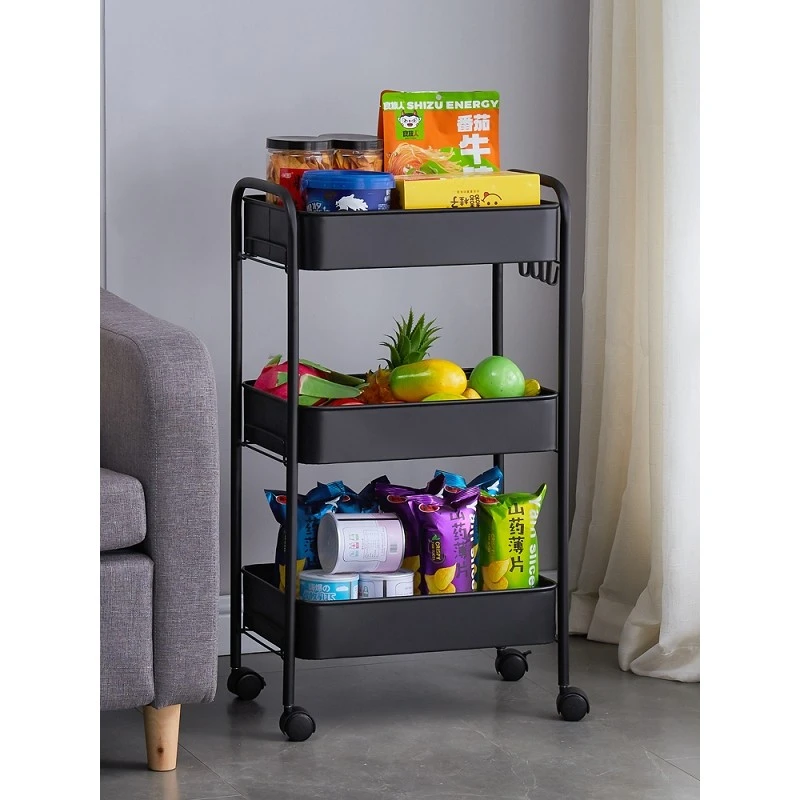 rotating storage rack trolley(001)